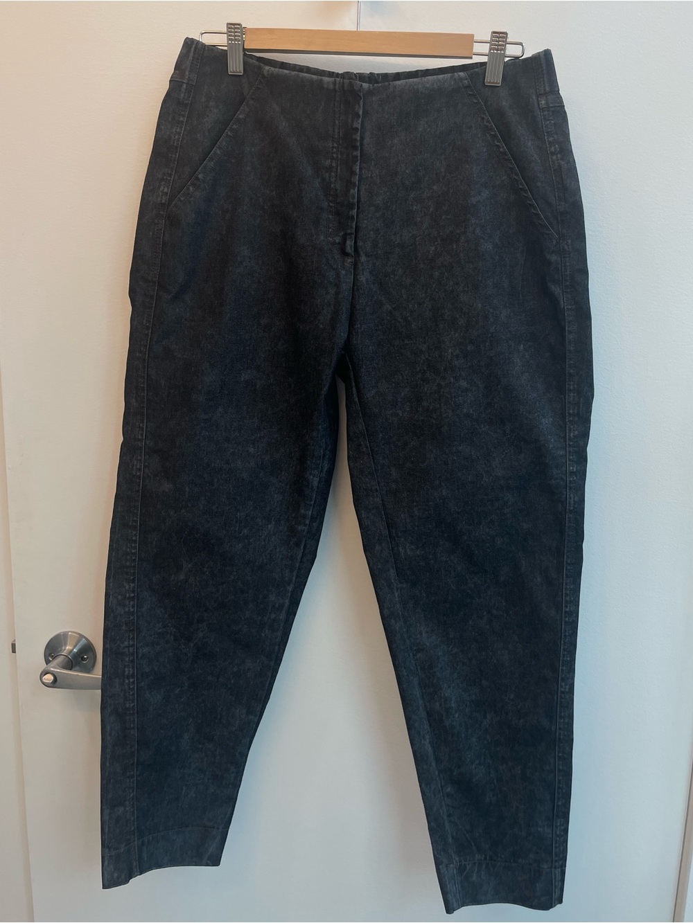 Luucaa Designer Trouser Jeans In Dark Grey Size 10